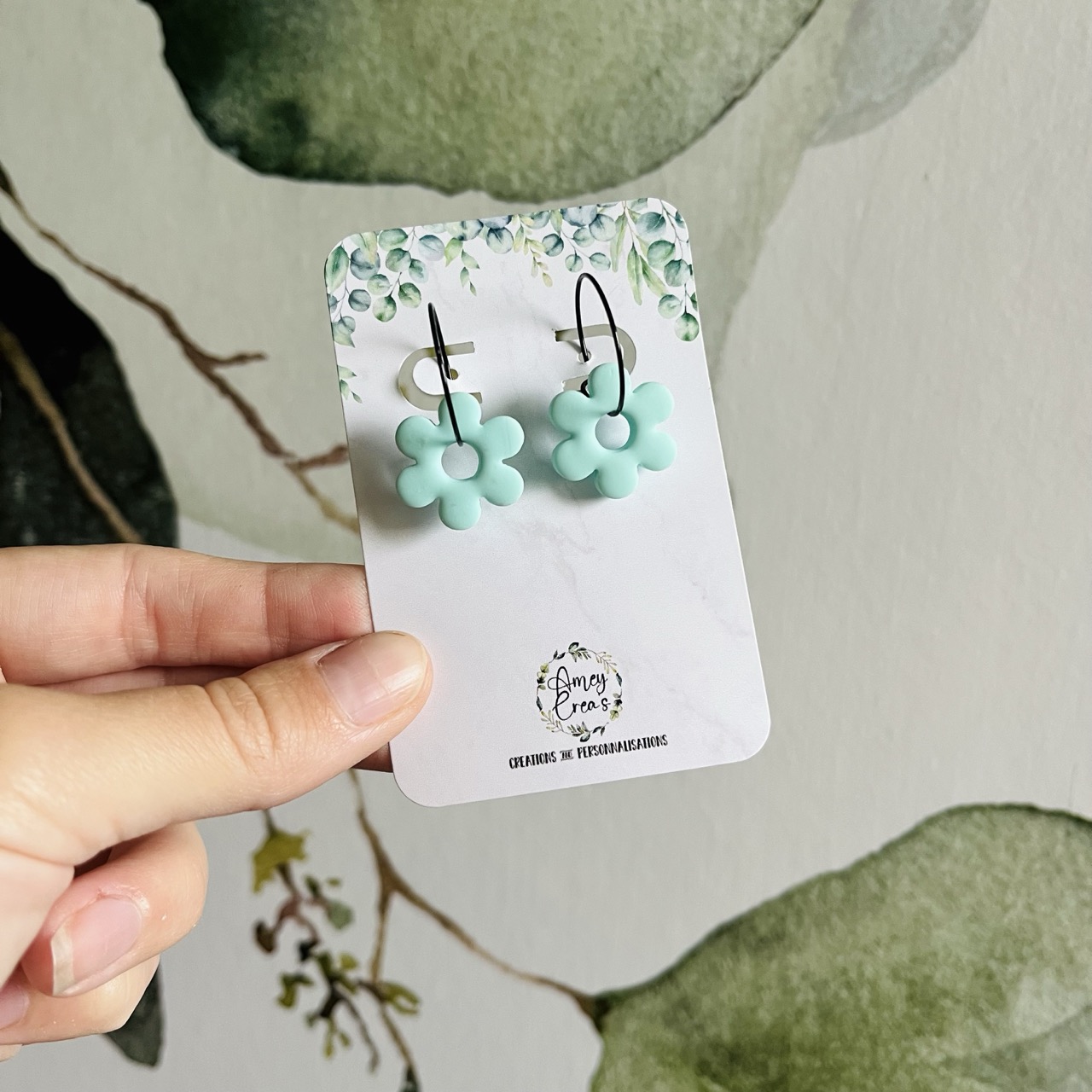Fleur  Bleu Mini Lactés