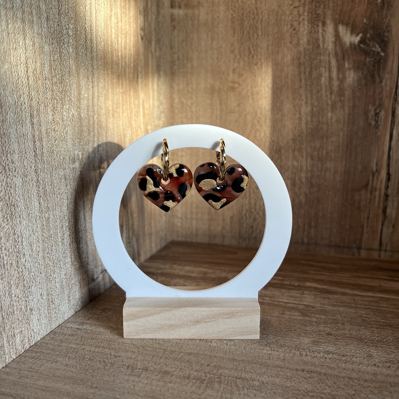 Amey'Lys coeur Léopard ( grand )