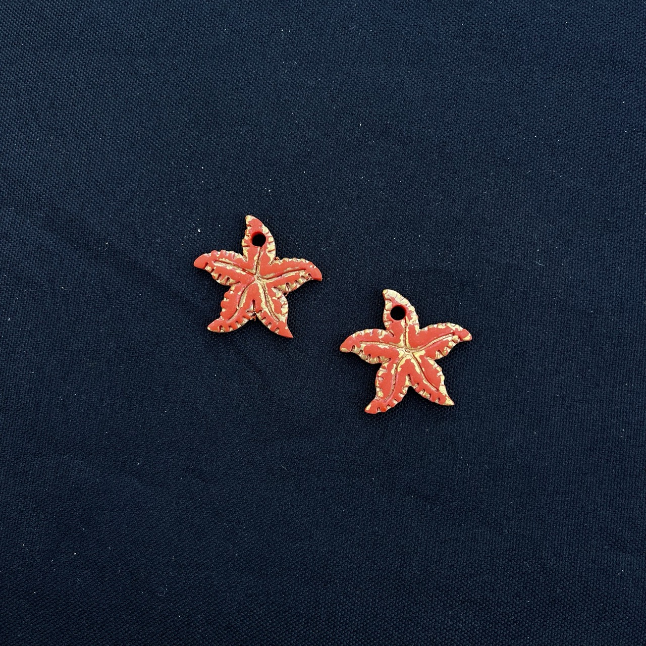 Étoile de mer orange (grand)